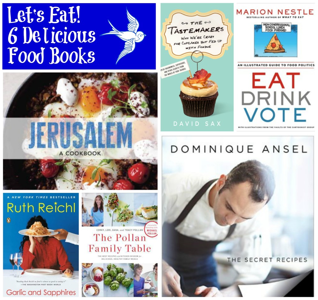 let's eat six delicious food books