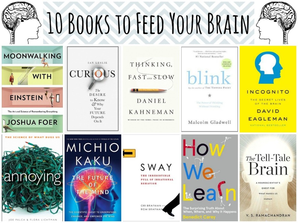 10 books to feed your brain